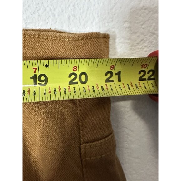 Jordan Craig Collin’s Distressed Caramel Brown Denim Jeans Size 42X32 - Picture 8 of 9